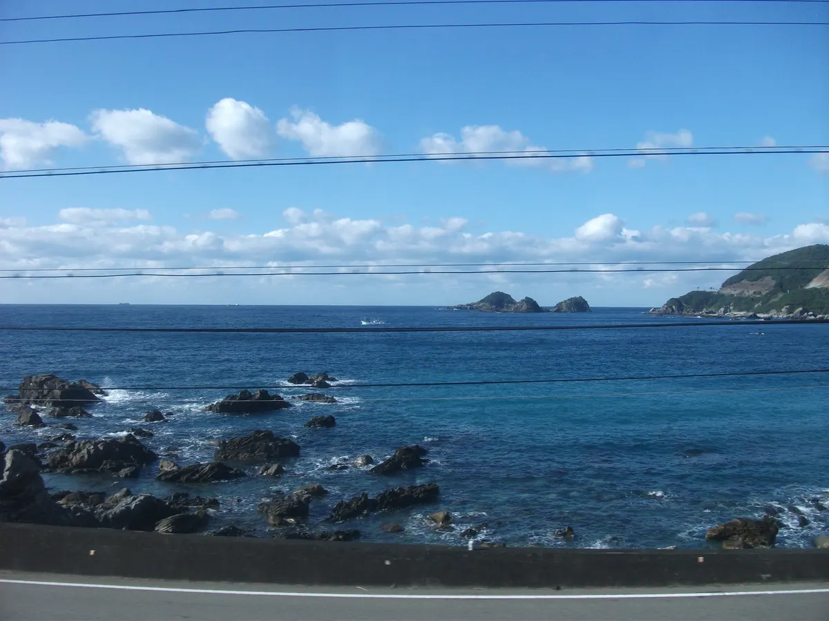 くろしお車窓からのすさみ