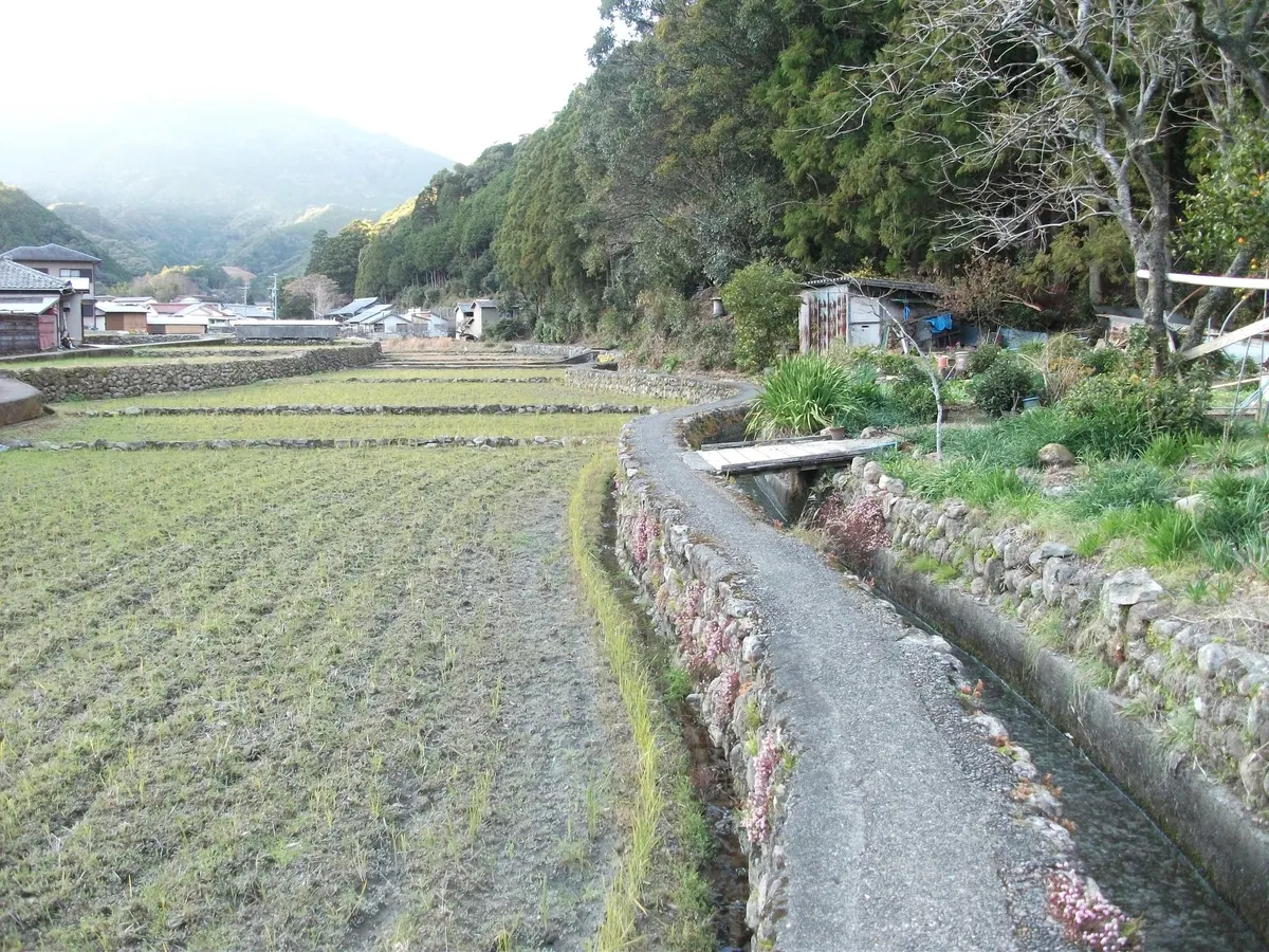 那智参詣道中にある秘湯その２遠景