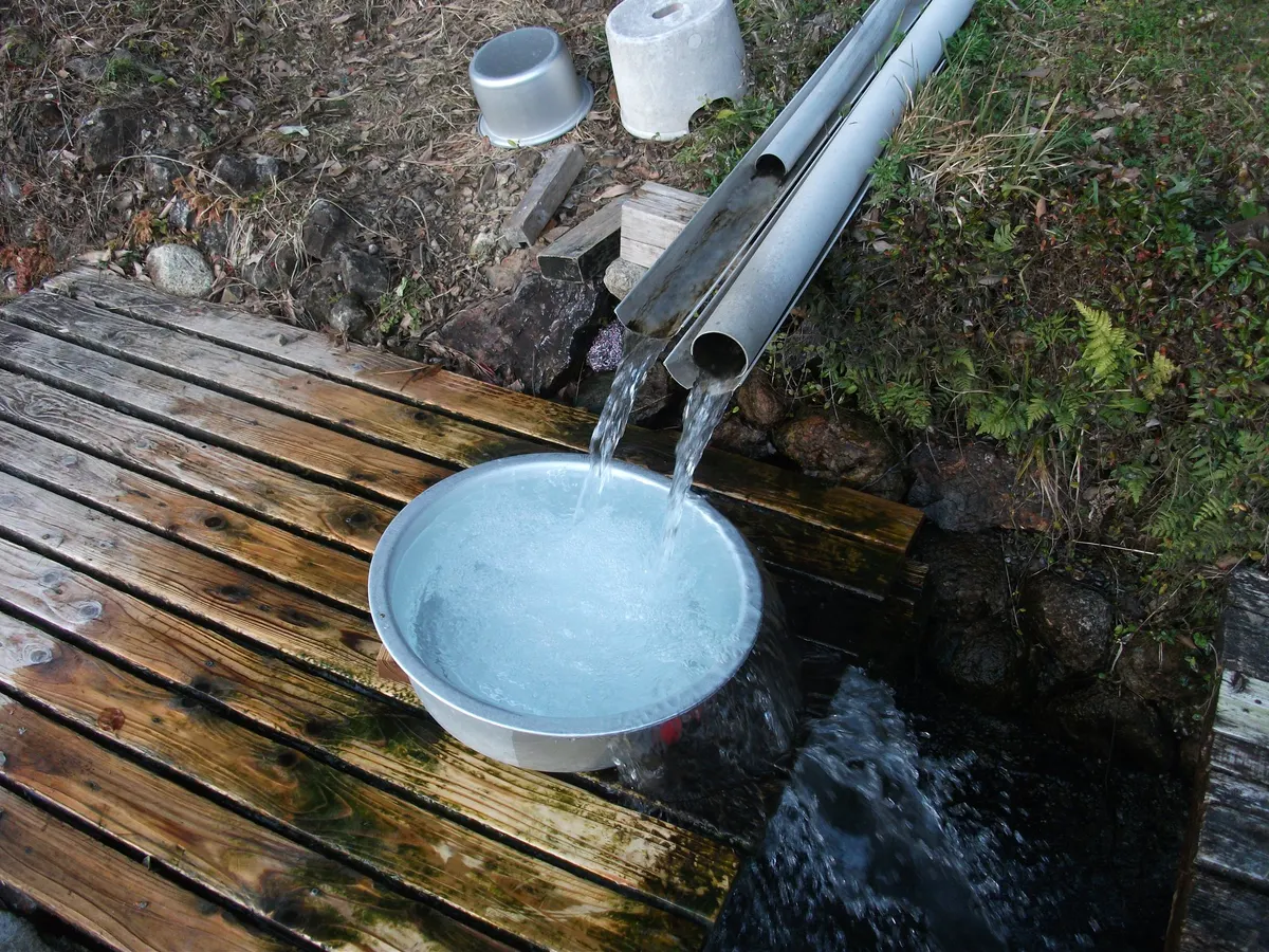 那智参詣道中にある秘湯その２