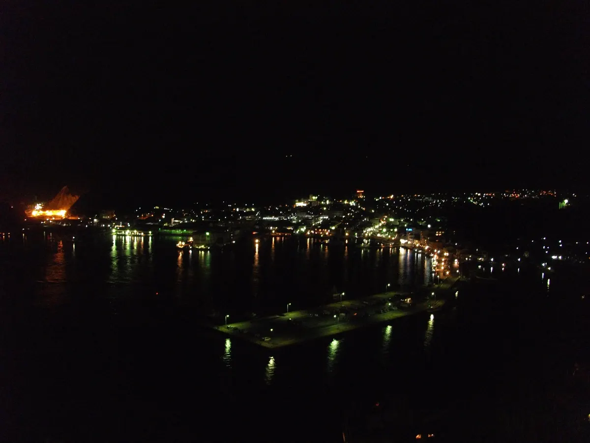 那智勝浦の夜景