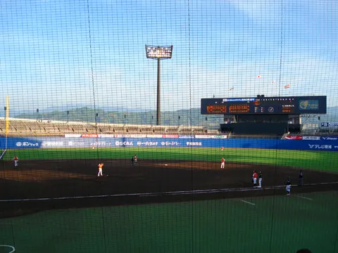 坊ちゃんスタジアムその1