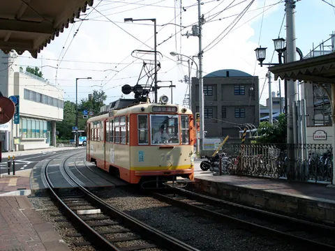 伊予鉄路面電車古い型